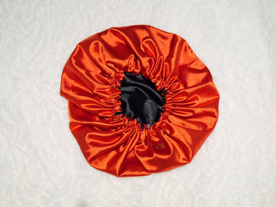 Satin Hair bonnet reversible ajustable , Hair cap