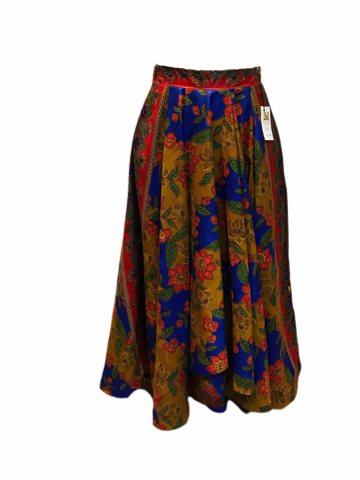 Satin Ankara Skirt